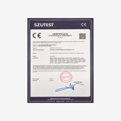 CE Certificate - Servo Motor